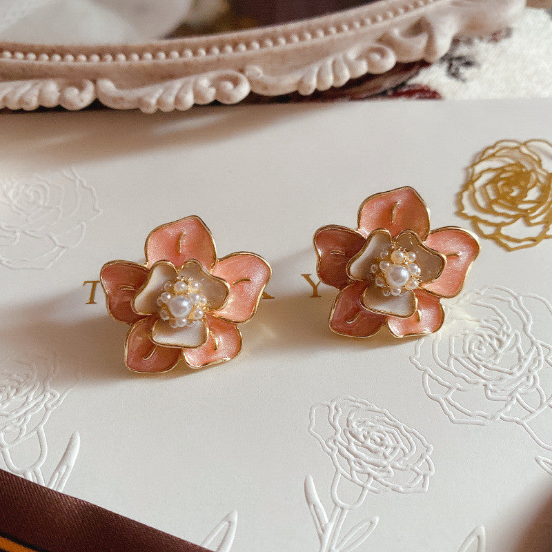 The Fleur Enamel Studs