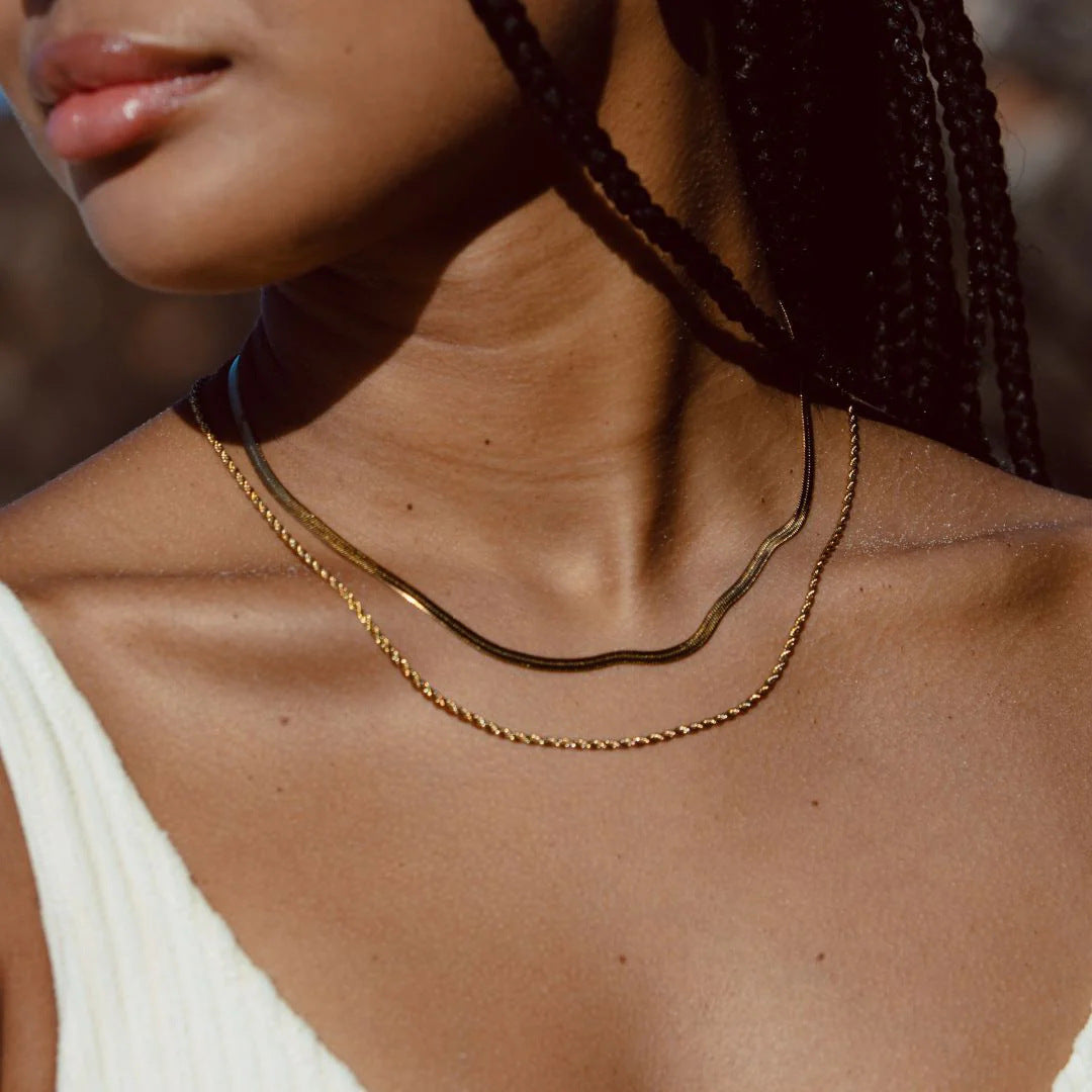 The Serpentine Duo Necklace