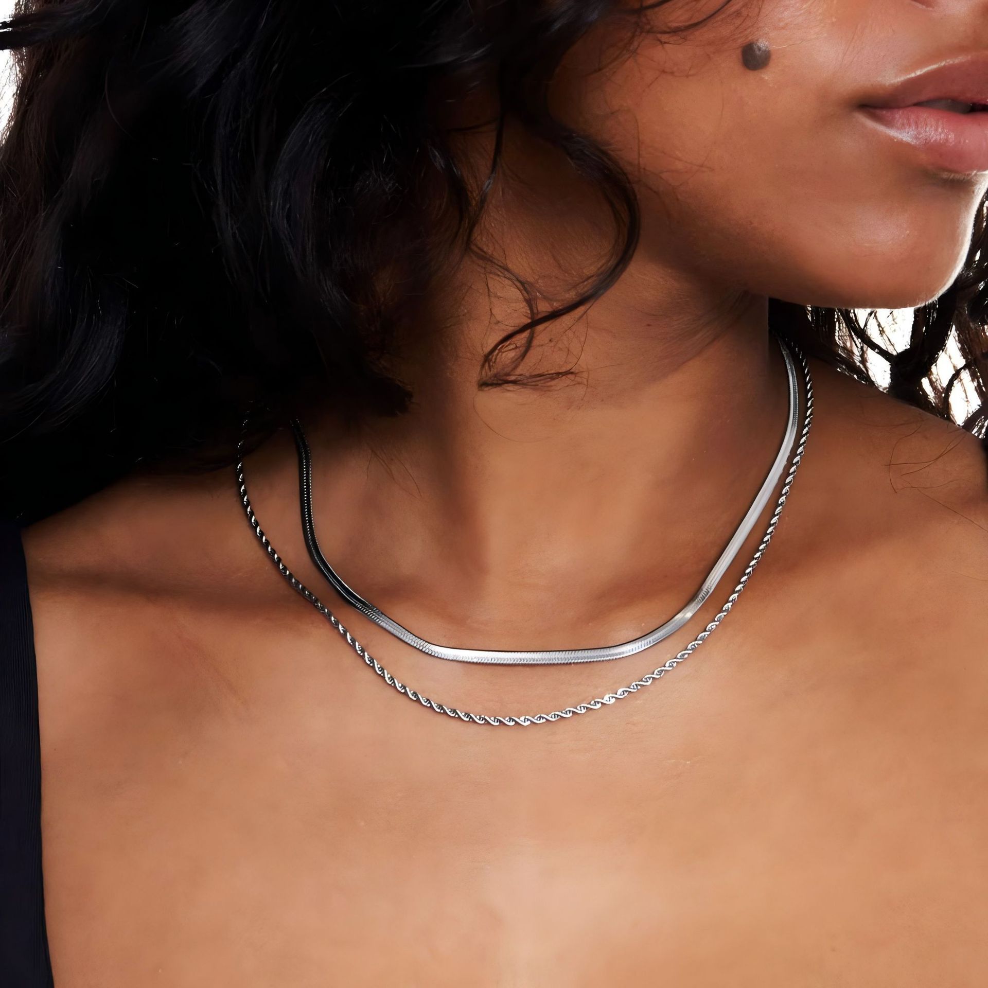 The Serpentine Duo Necklace