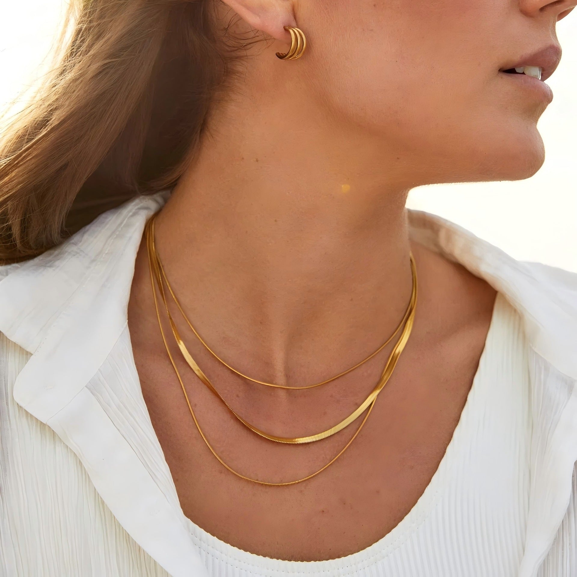 The Serpentine Layer Necklace
