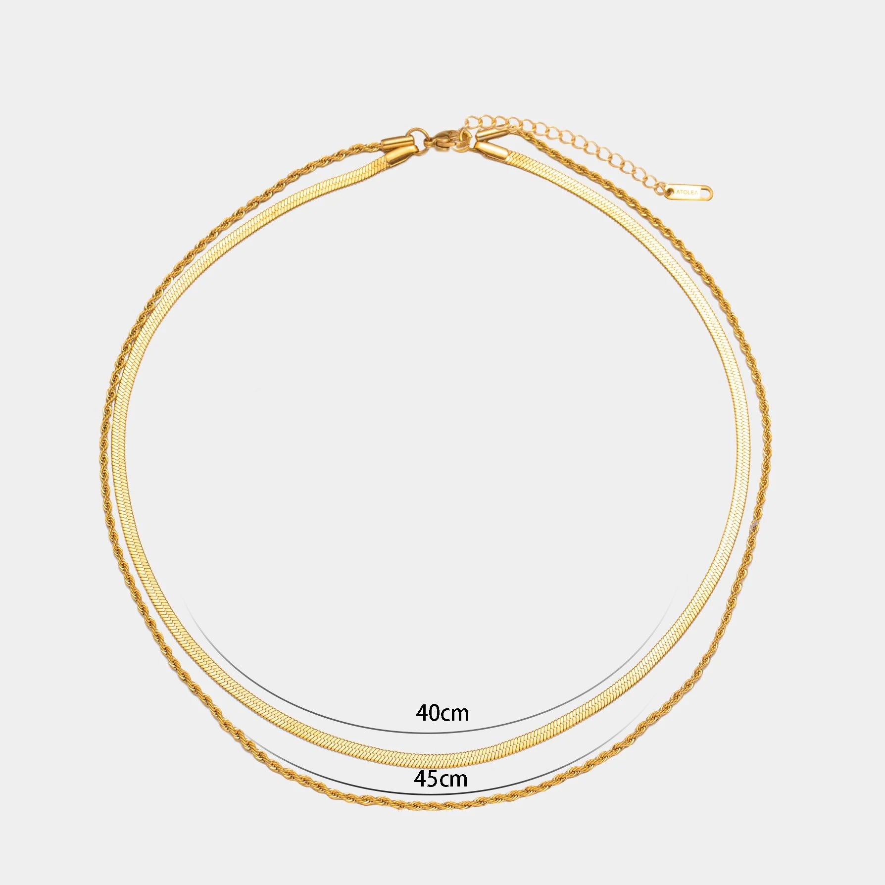 The Serpentine Duo Necklace